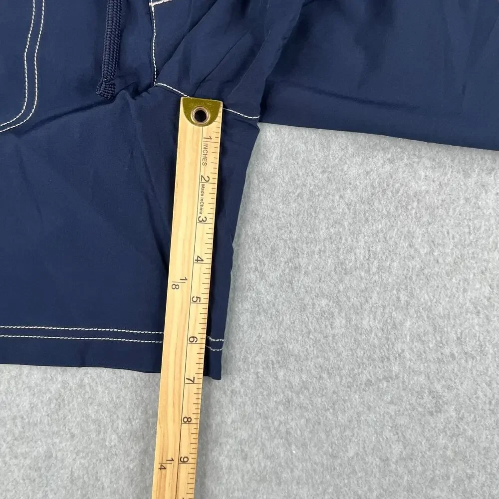 ZeroXposur Swim Trunks Mens Medium Navy Blue Board Shorts Bathing Suit
